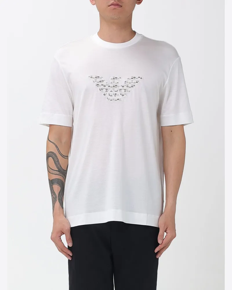 Emporio Armani T-shirt herren Weiß