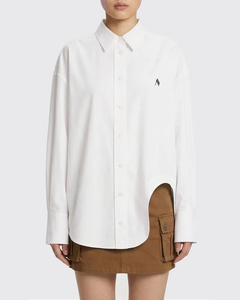 ATTICO Hemdbluse damen Weiß