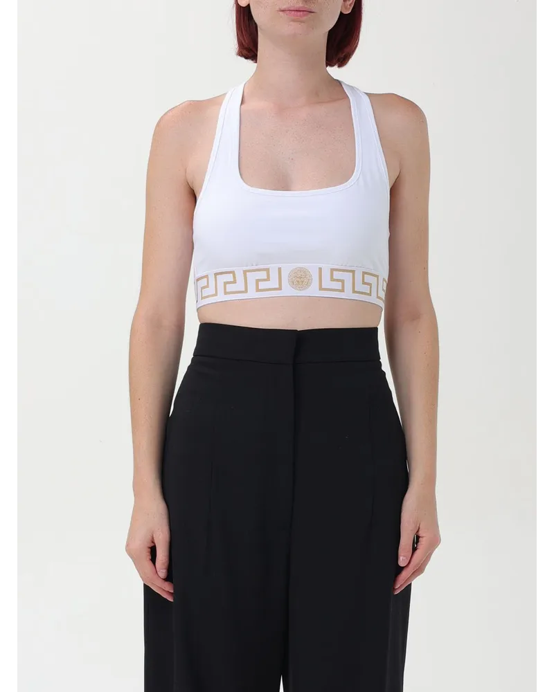 Versace Top damen Weiß