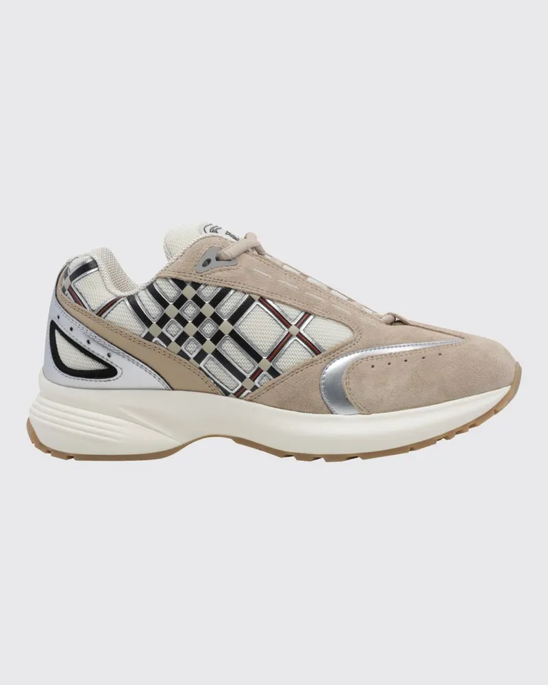 Burberry Sneakers herren Silber