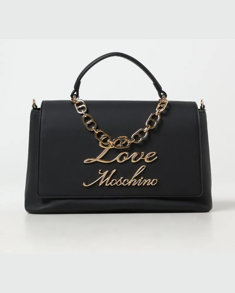 Moschino Schultertasche damen Schwarz