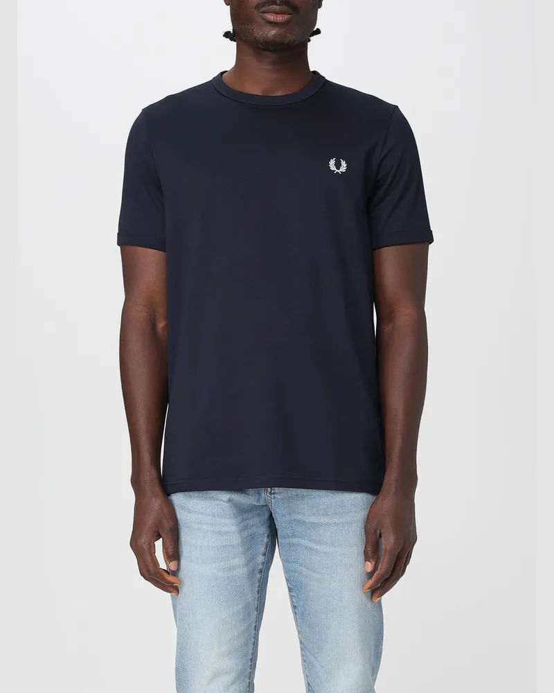 Fred Perry T-shirt herren Blau