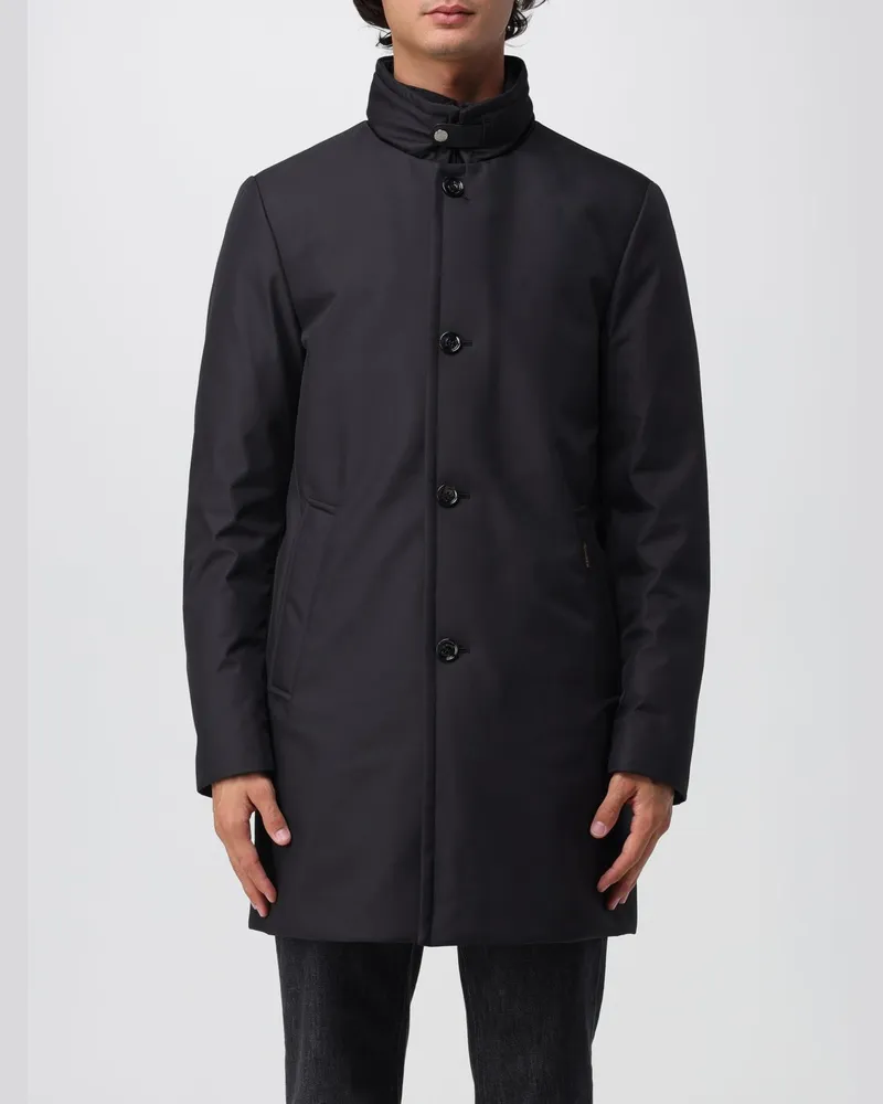 MOORER Mantel herren Schwarz