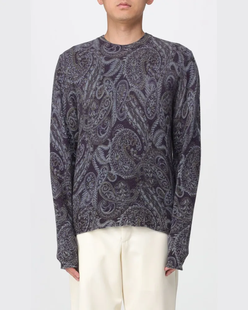 Etro Pullover herren Blau