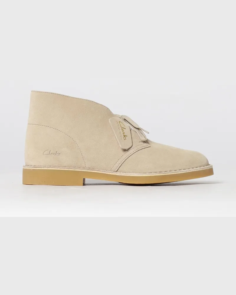 Clarks Desert Stiefelette aus Wildleder Beige