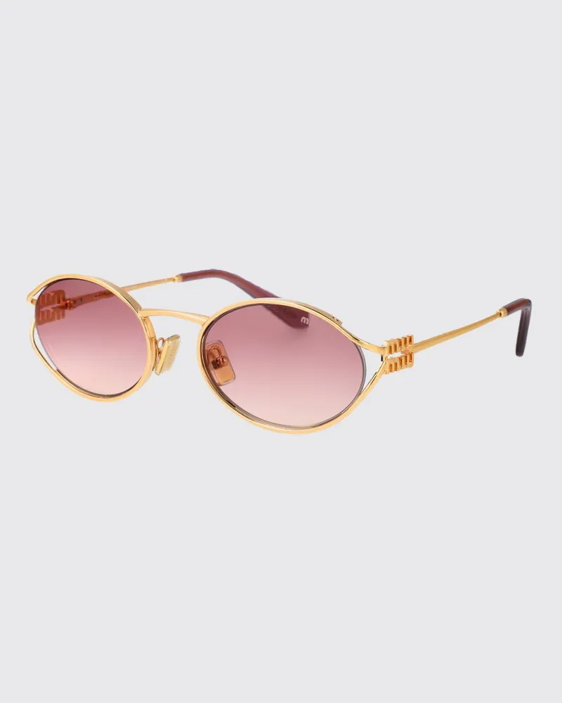 Miu Miu Sonnenbrille damen Gold