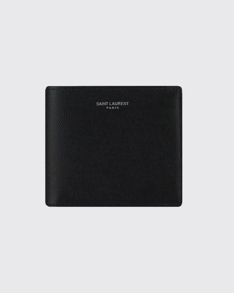 Saint Laurent Portmonnaie herren Schwarz