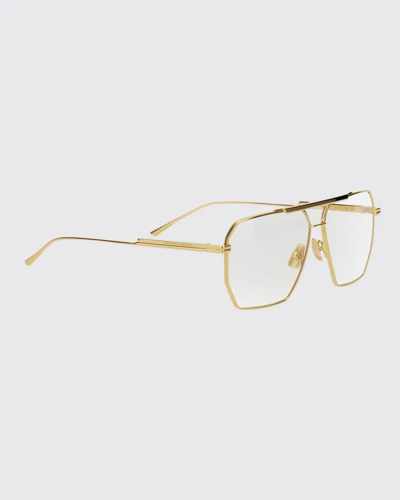 Bottega Veneta Sonnenbrille aus Metall Gold
