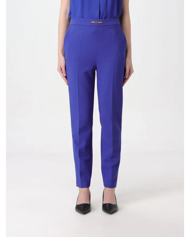 Elisabetta Franchi Hose damen Blau