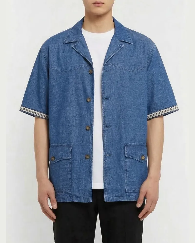 Valentino Garavani Hemd herren Blau