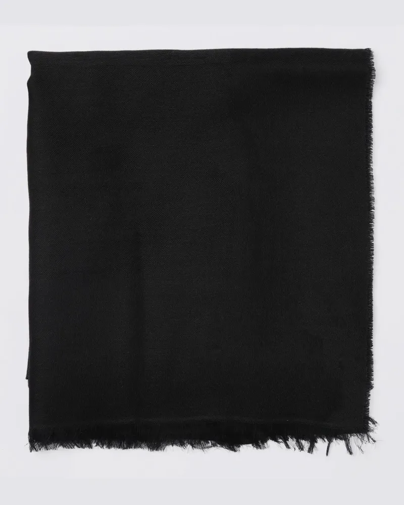 Emporio Armani Schal herren Schwarz