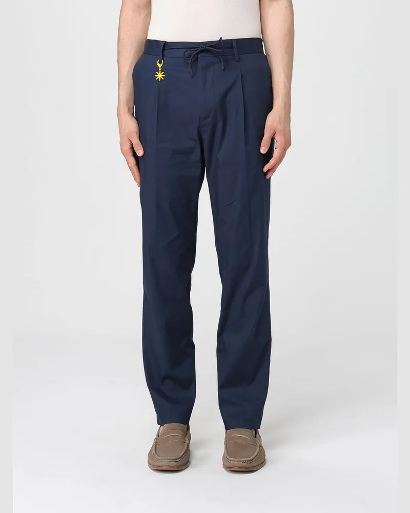 Manuel Ritz Hose herren Blau