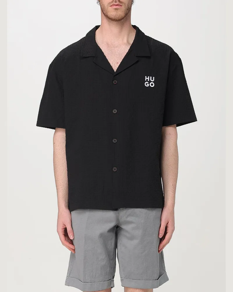 HUGO BOSS Hemd herren Schwarz