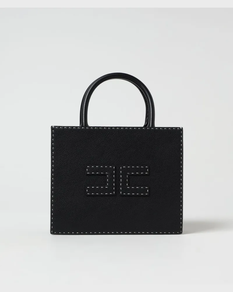 Elisabetta Franchi Schultertasche damen Schwarz