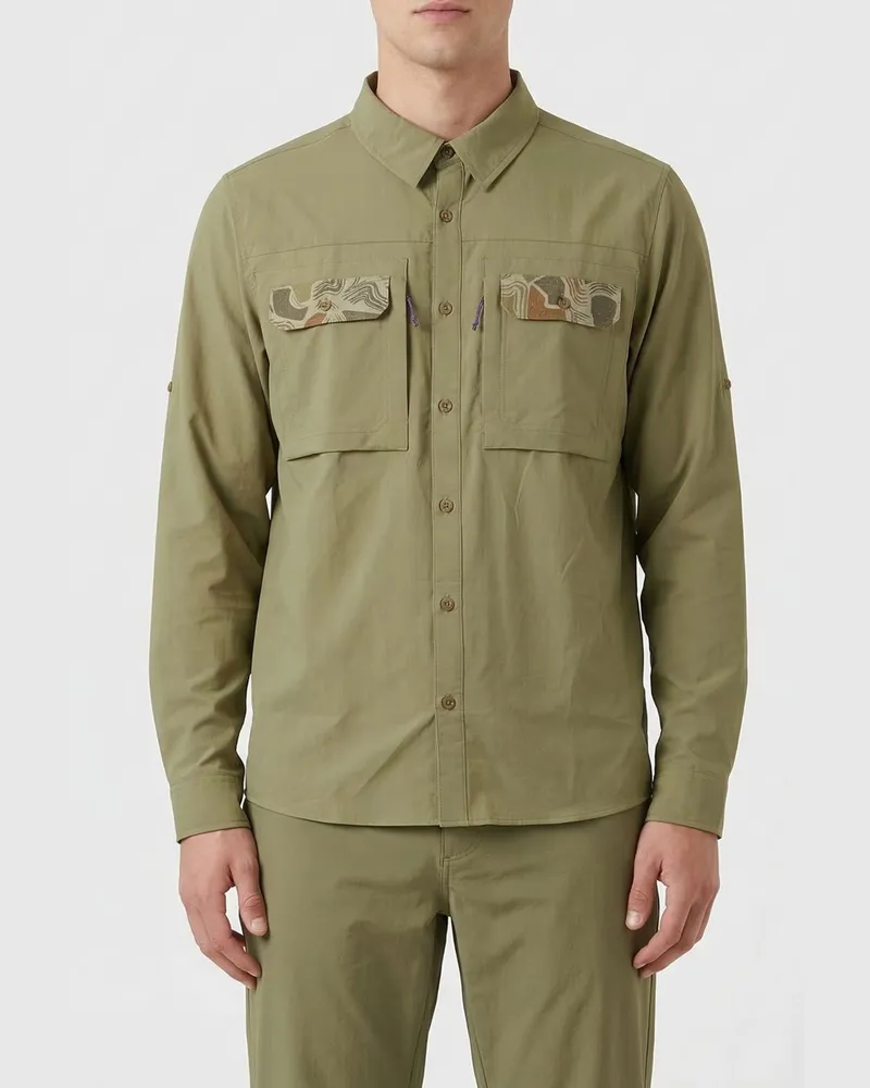 Patagonia Hemd herren Grün