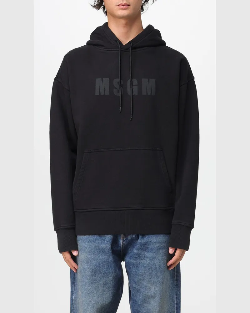 MSGM Sweatshirt herren Schwarz