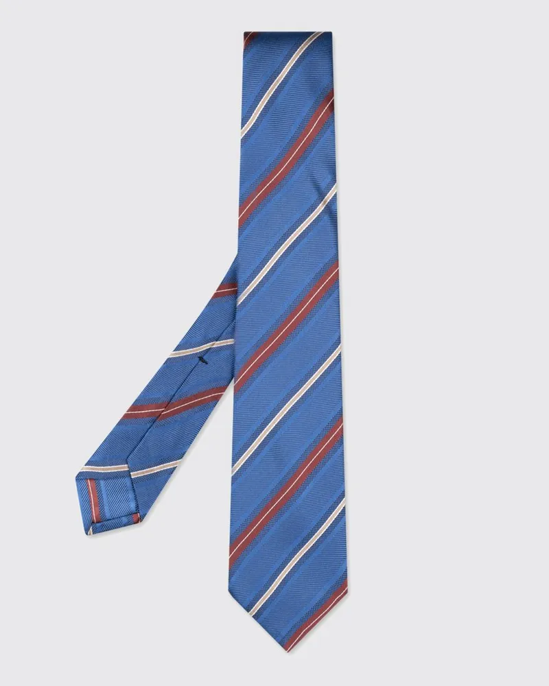 Kiton Krawatte herren Blau