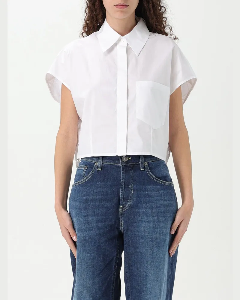 Dondup Hemdbluse damen Weiß