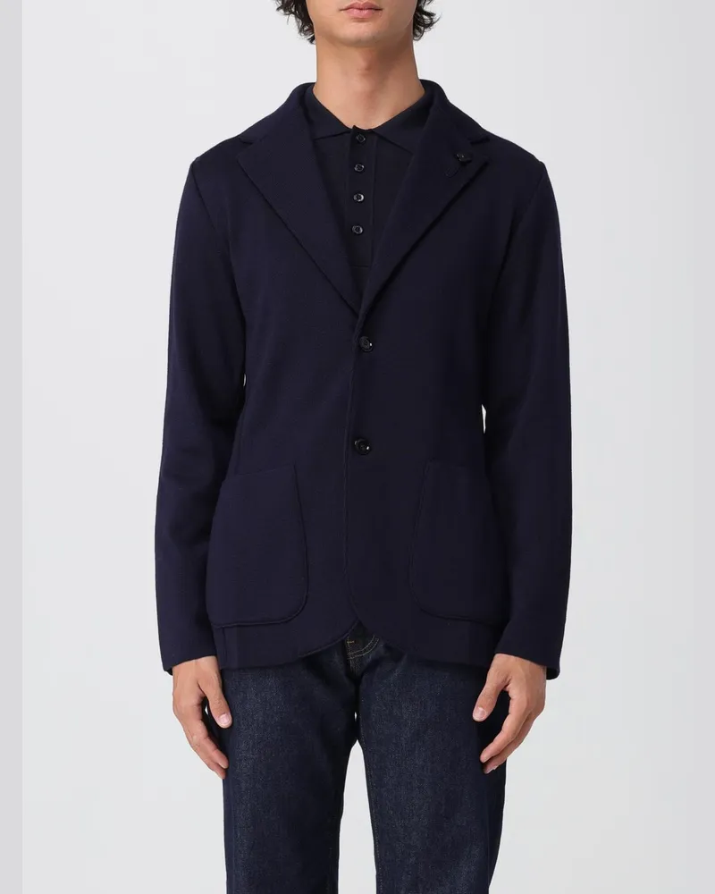 LARDINI Pullover herren Blau