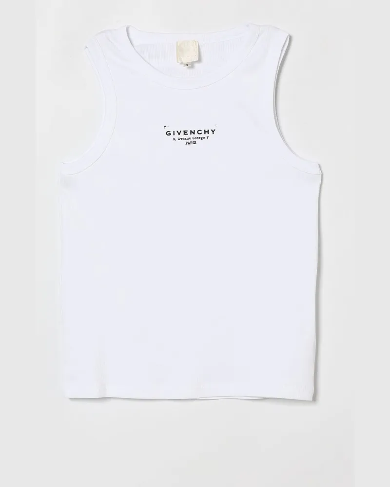 Givenchy Tanktop mit Logo Weiß