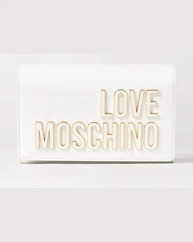 Moschino Handtasche damen Weiß