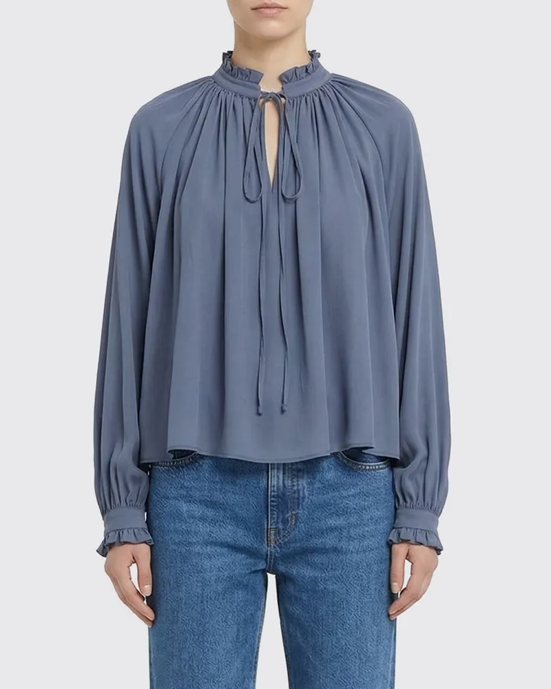 PT TORINO Hemdbluse damen Hellblau