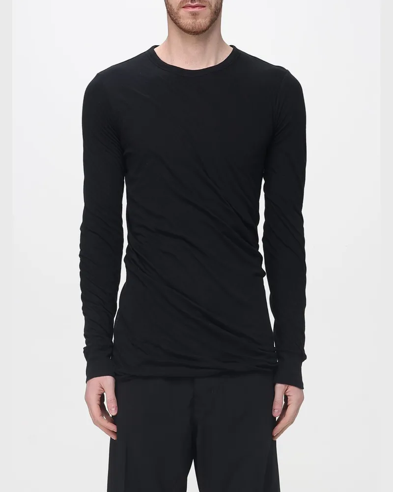 Rick Owens T-shirt herren Schwarz