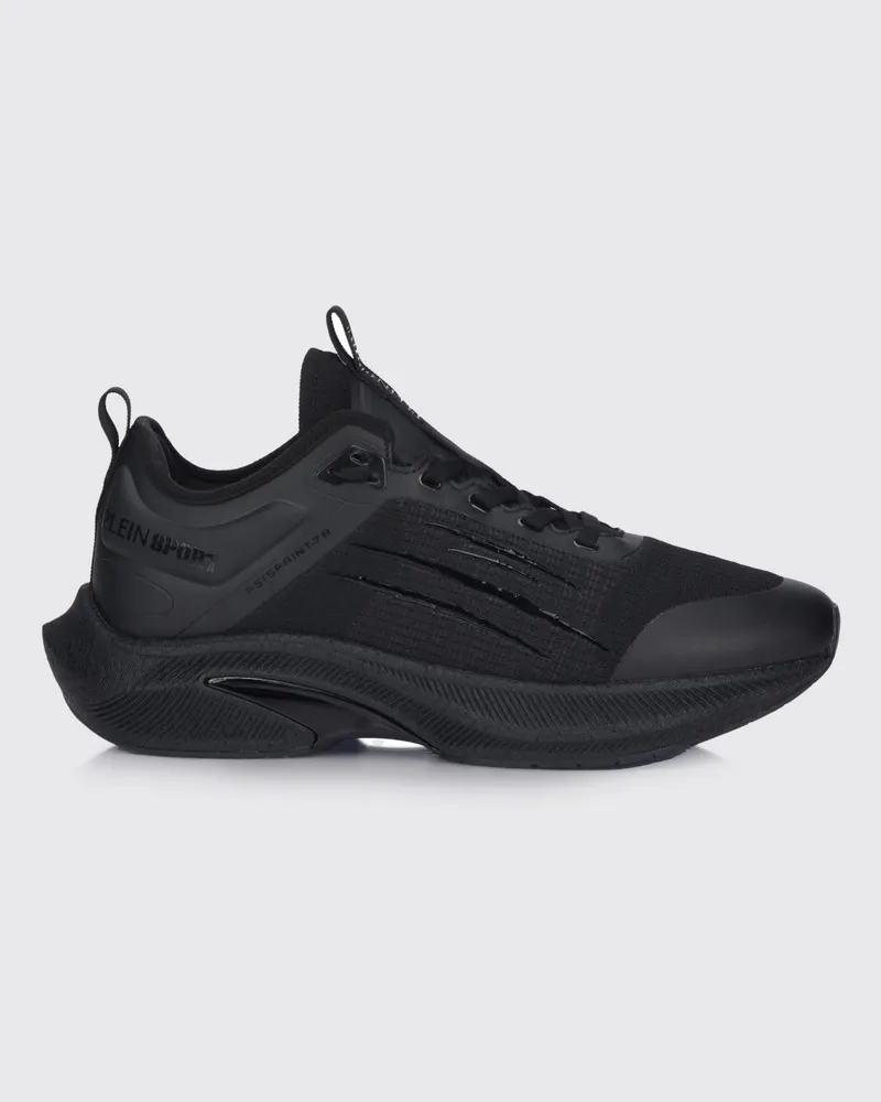Philipp Plein PS/Sprint-78 Sneakers aus Mesh und Gummi Schwarz