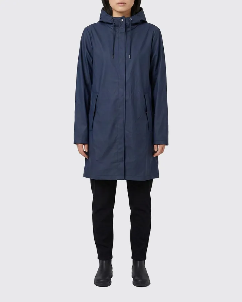 RAINS Jacke damen Blau