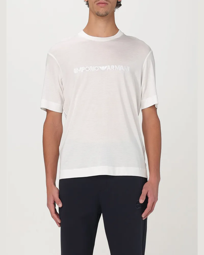 Emporio Armani T-shirt herren Weiss