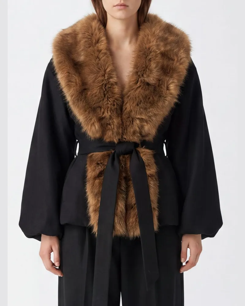 ROTATE Birger Christensen Jacke damen Schwarz