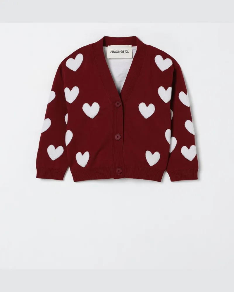 Simonetta Pullover kinder Pflaume