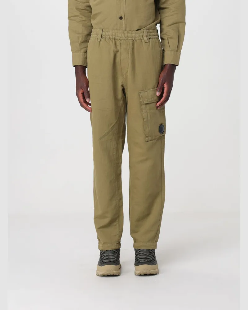 C.P. Company Baumwoll-Cargohose Grün