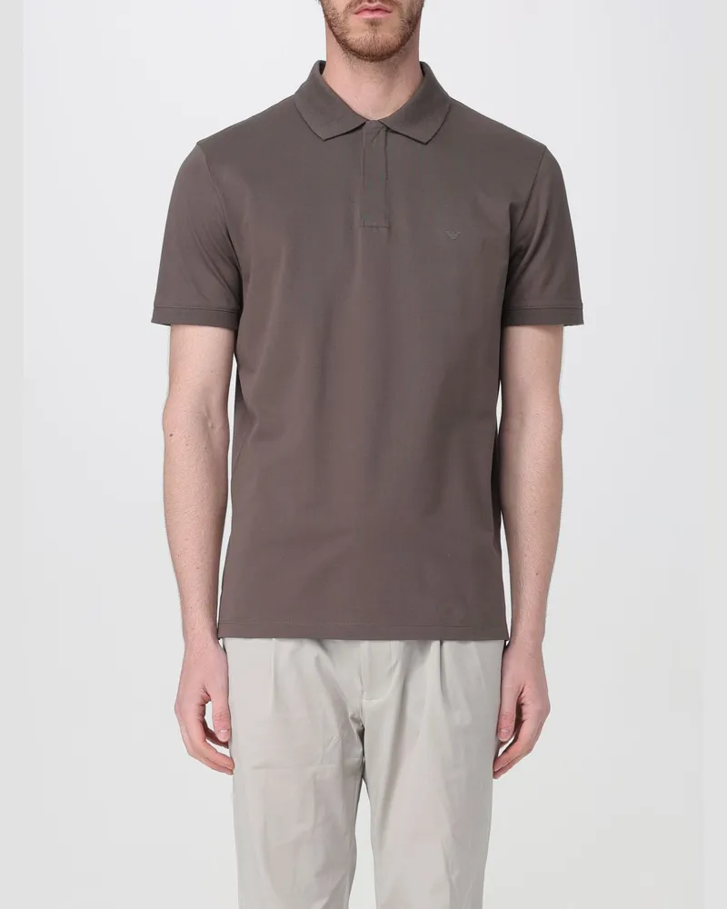 Emporio Armani Polo herren Braun