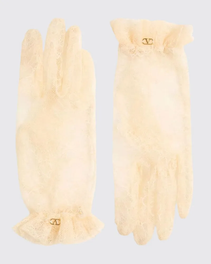 Valentino Garavani Handschuhe damen Grau