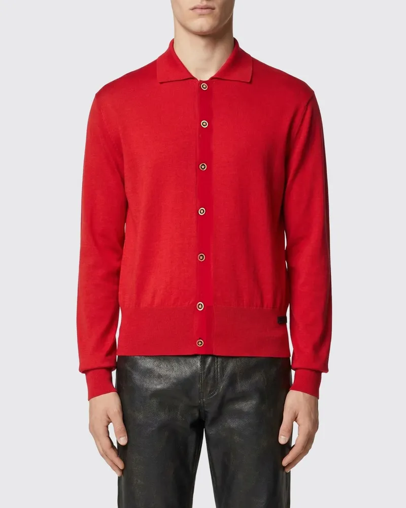 Versace Hemd herren Rot