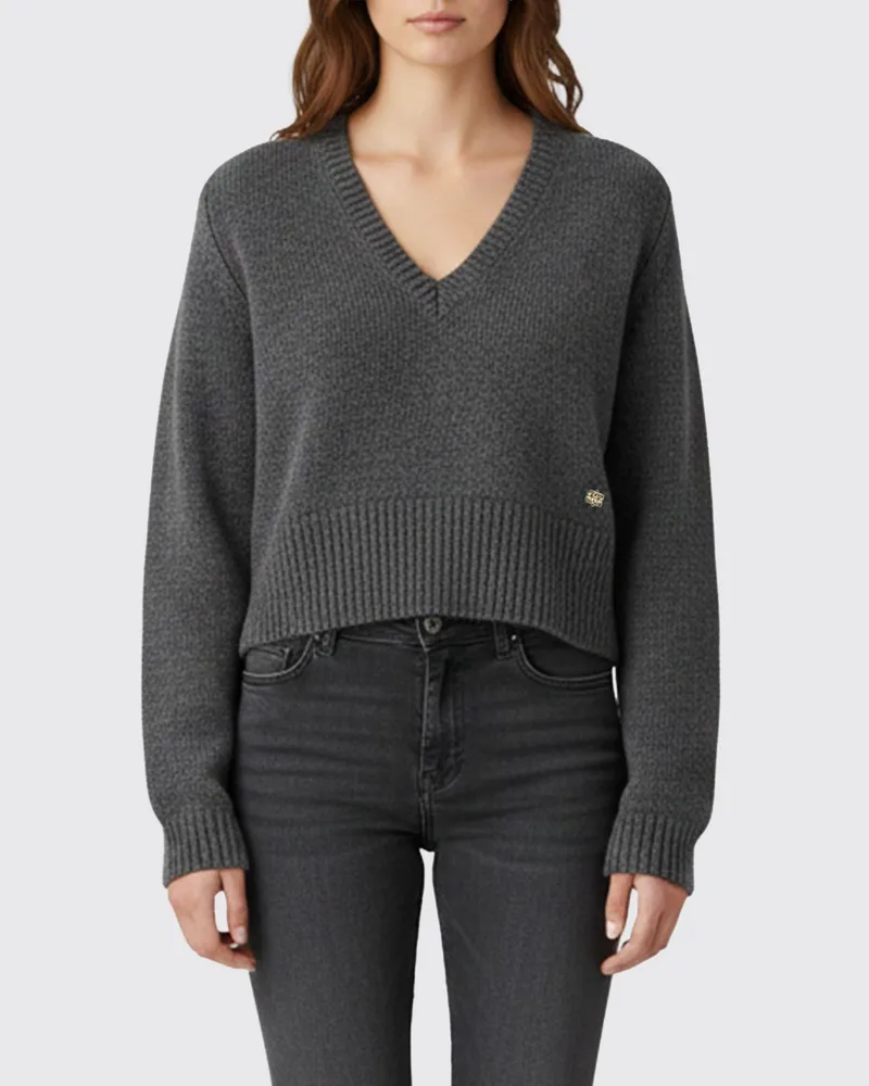 Ganni Pullover damen Charcoal