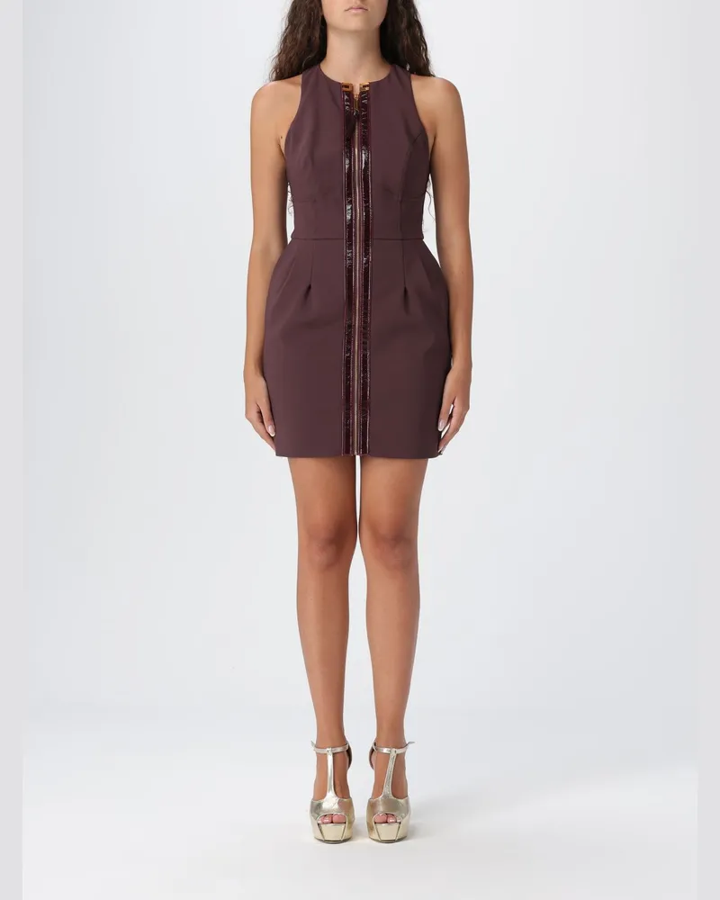 Elisabetta Franchi Kleider damen Weinrot