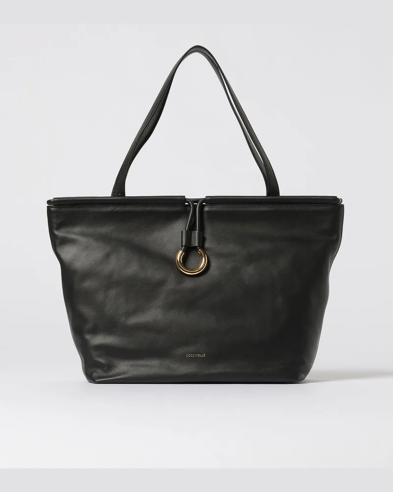 Coccinelle Schultertasche damen Schwarz