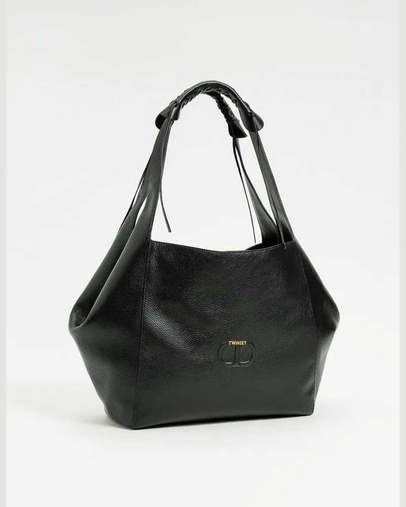 Twin-Set Schultertasche damen Schwarz