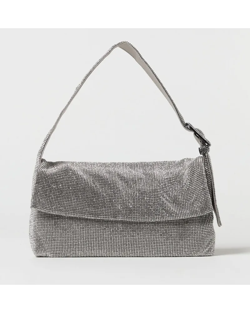 Benedetta Bruzziches Schultertasche damen Silber