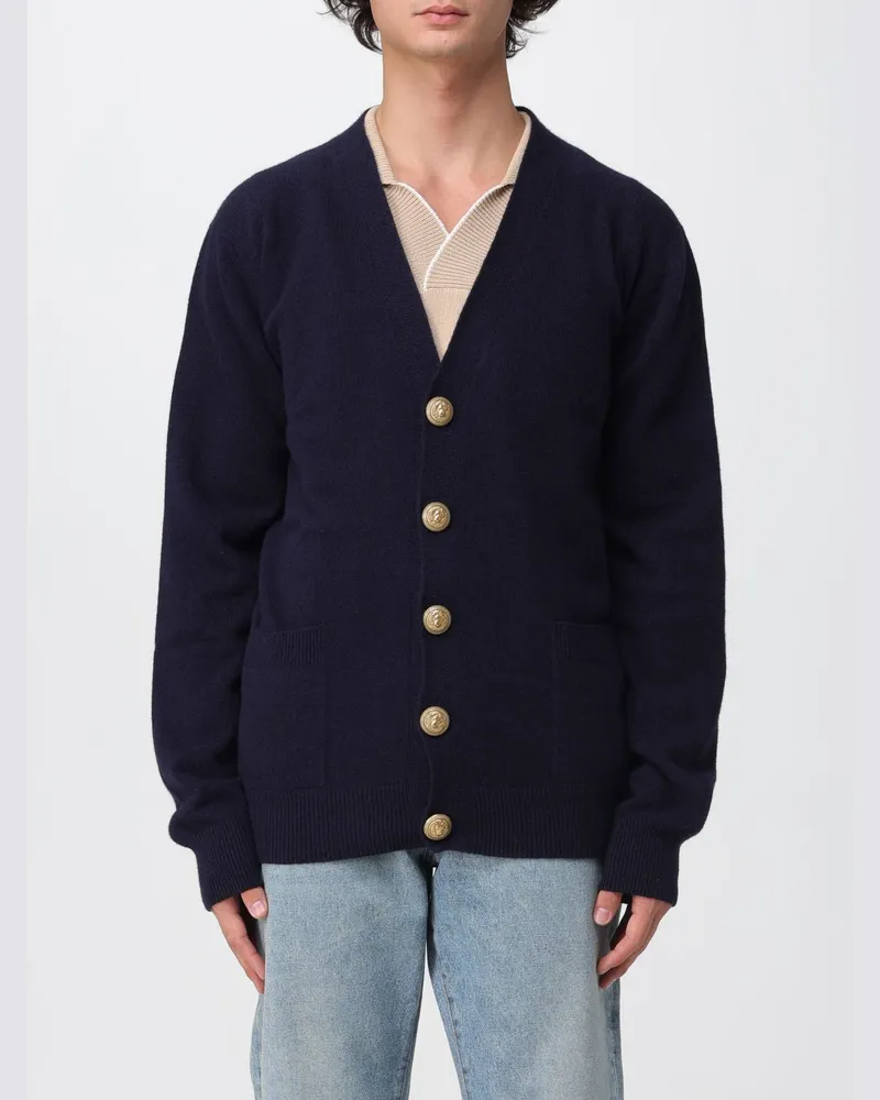 Balmain Strickjacke herren Blau