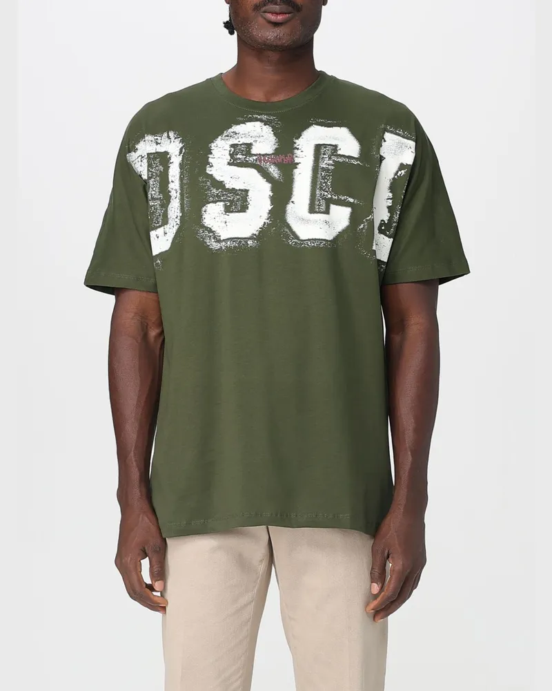 DISCLAIMER T-shirt herren Military