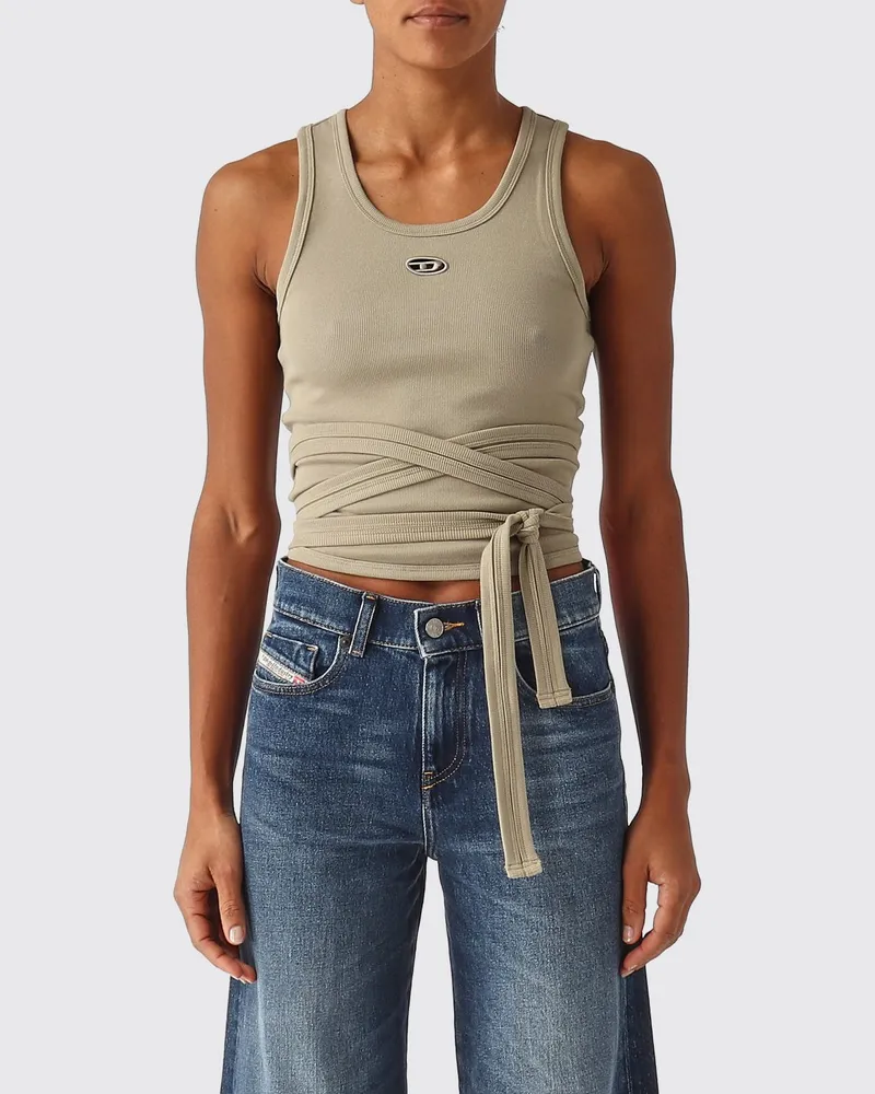 Diesel Top damen Grün