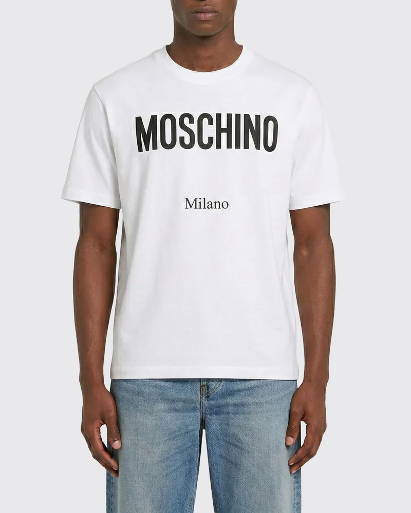 Moschino T-shirt herren Weiß