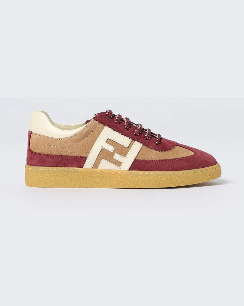 Fendi Sneakers kinder Burgunderrot