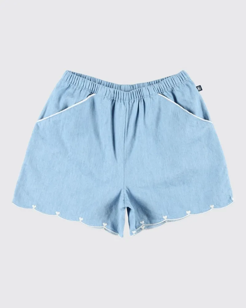 Petit Bateau Shorts kinder Blau
