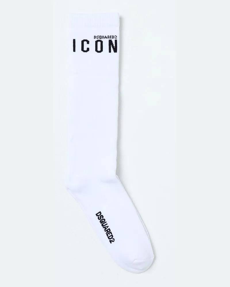 Dsquared2 Socken kinder  Junior Weiß