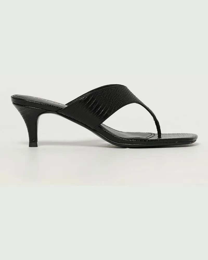 Twin-Set Flache sandalen damen Schwarz