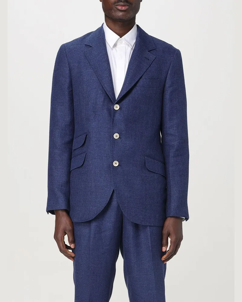 Brunello Cucinelli Blazer herren Indigo